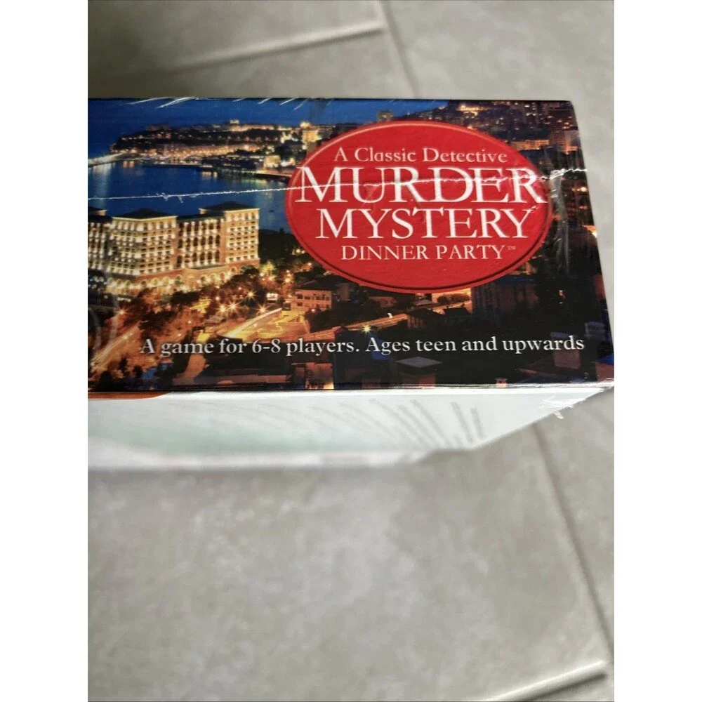 Inspector Mac Clue The Monter-Carlo Murders Board Game New Seal In Box